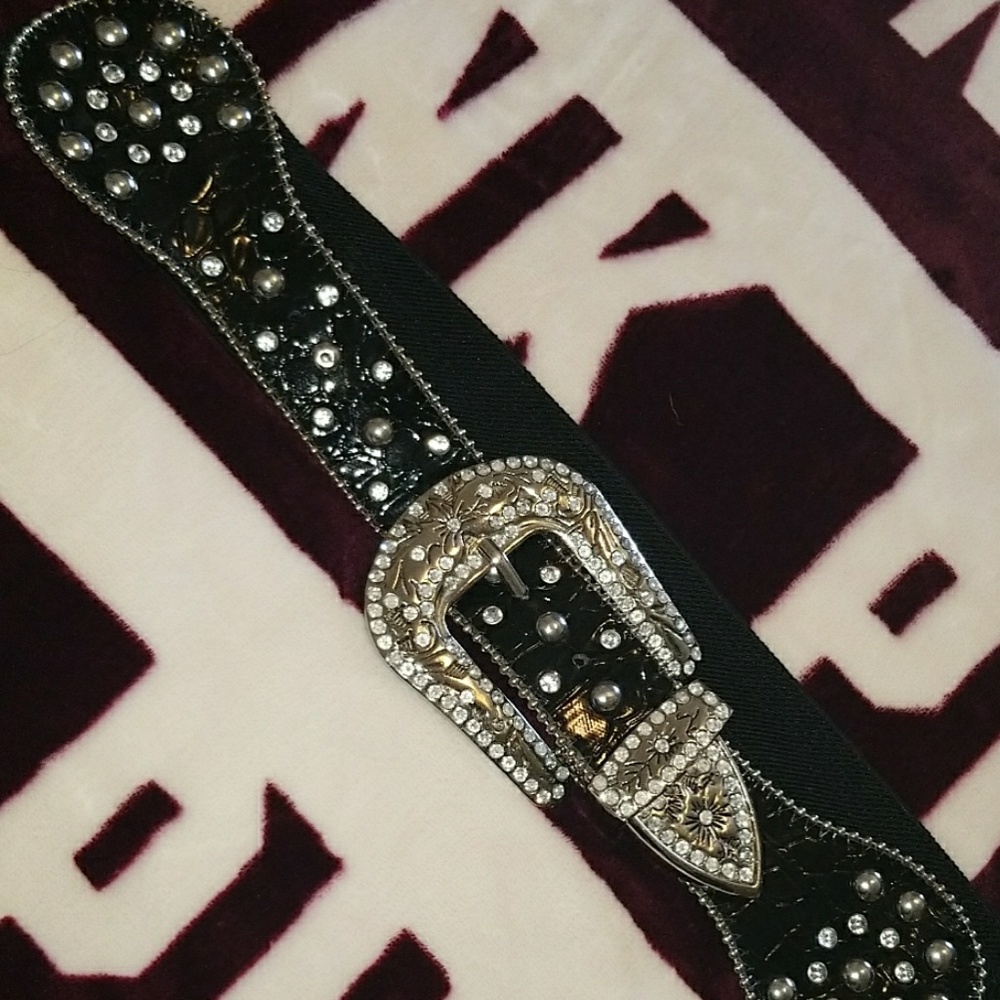 Rhinestone Western Bling Belt